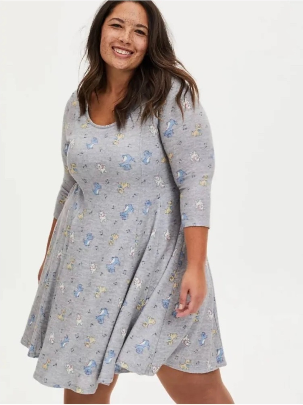 🎹 Everybody Wants to Be a Cat! Torrid Disney The Aristocats Skater Dress 🐾